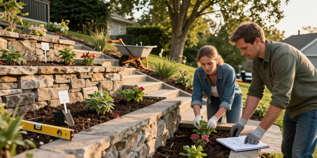 comment aménager un talus