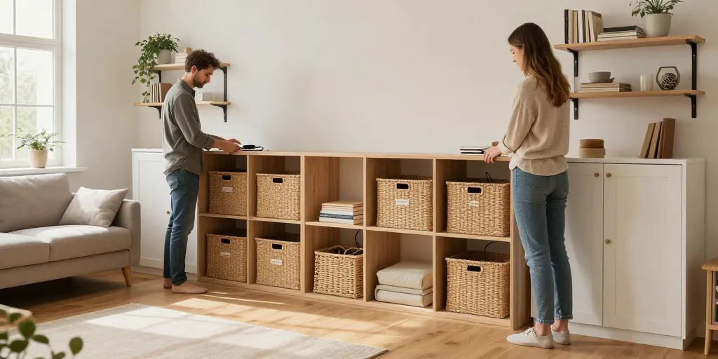 rangement salon