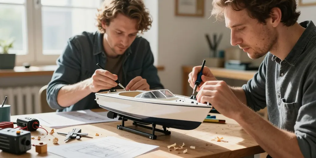 bateau télécommande