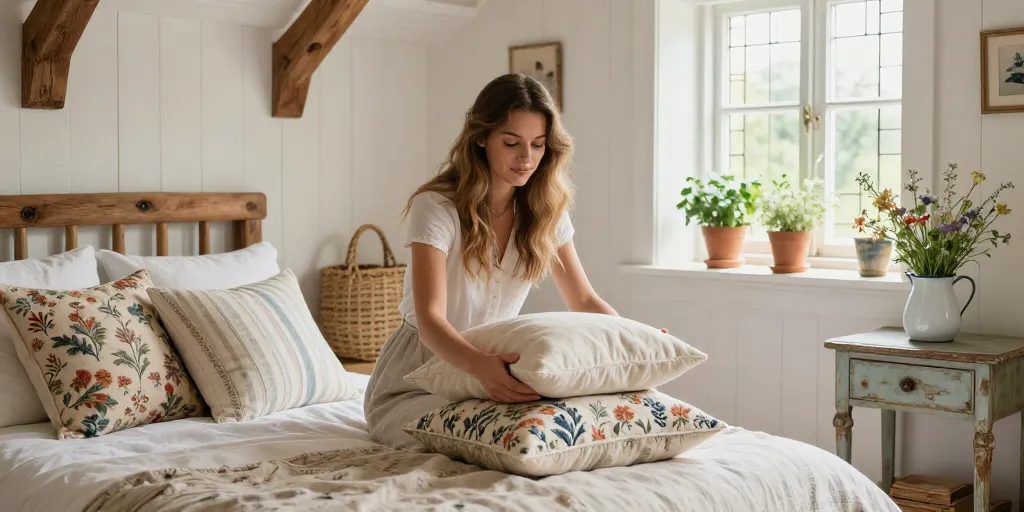 déco chambre campagne