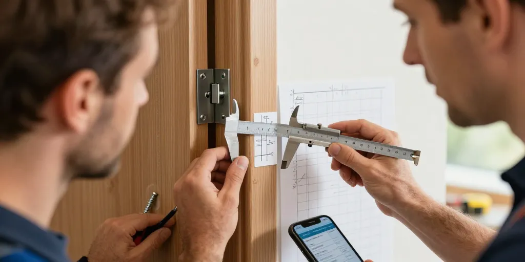 gache pour serrure 3 points