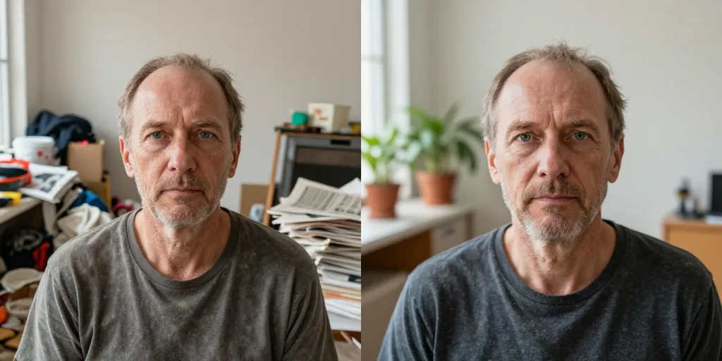 Syndrome de Diogène avant après : le processus de remise en état expliqué ?