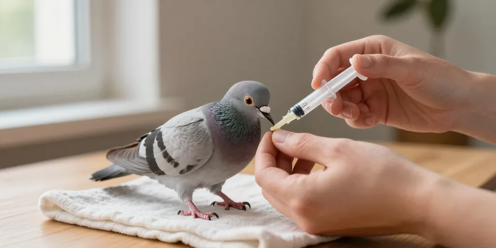 bébé pigeon