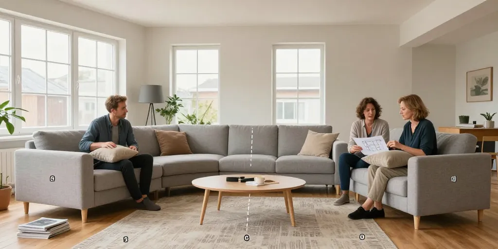 disposition canape salon