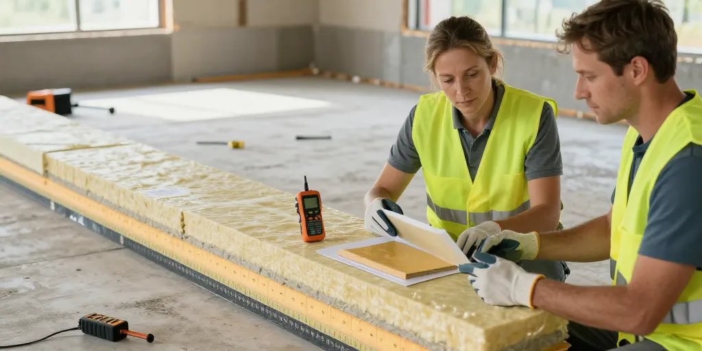 Plancher sur terre plein : le choix de l’isolation pour éviter l’humidité ?