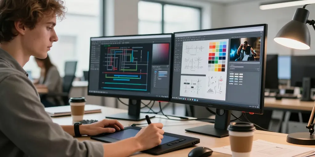 métier de la communication visuelle