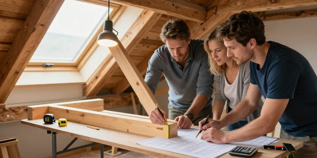 prix d'une ferme de charpente traditionnelle