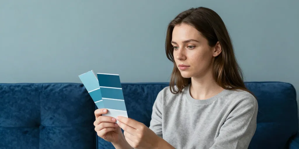 Bleu sarcelle : la différence avec le bleu canard pour votre intérieur
