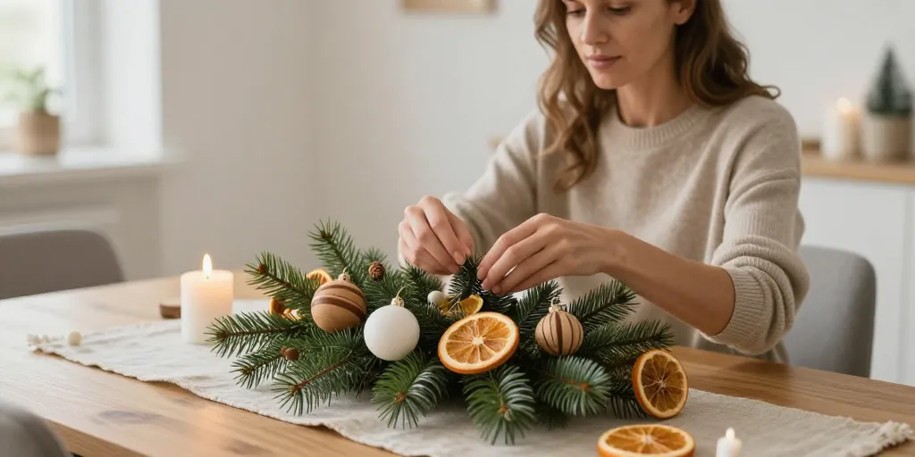 Diy centre de table noel : les astuces simples pour une table élégante