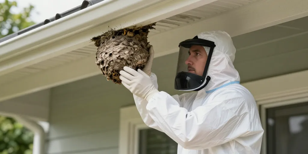 Nid de guêpes : la méthode efficace pour s’en débarrasser sans danger