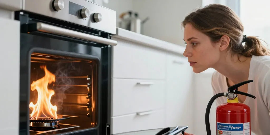 un four peut il prendre feu