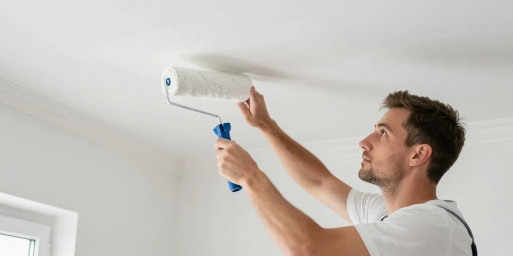 Astuce peindre plafond : la méthode efficace pour un résultat sans traces