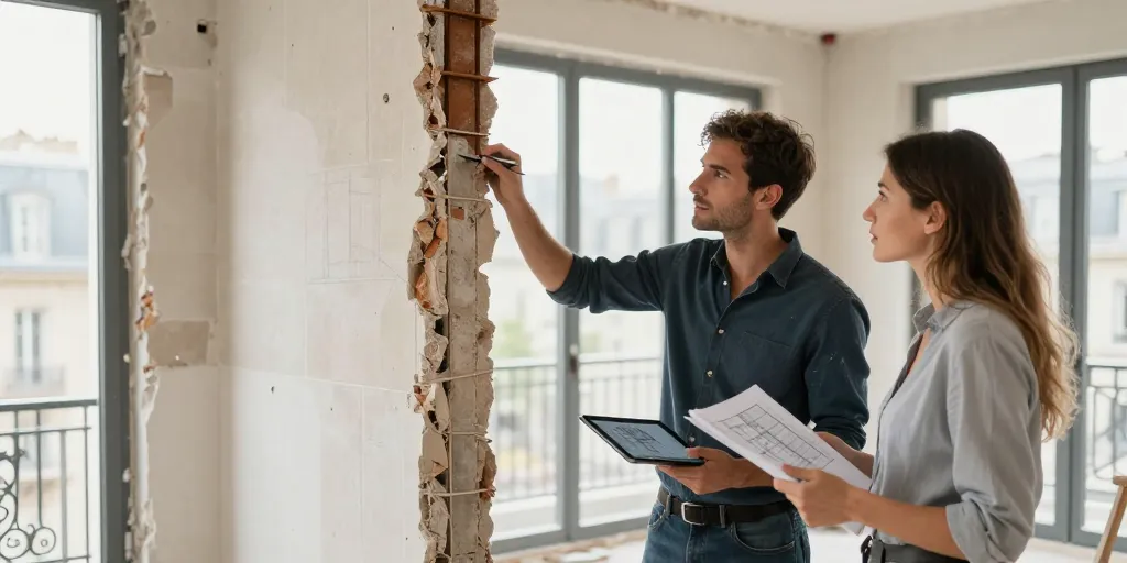 Design intérieur et structure : ce que votre architecte d’intérieur ne peut pas vous dire sans un diagnostic structurel