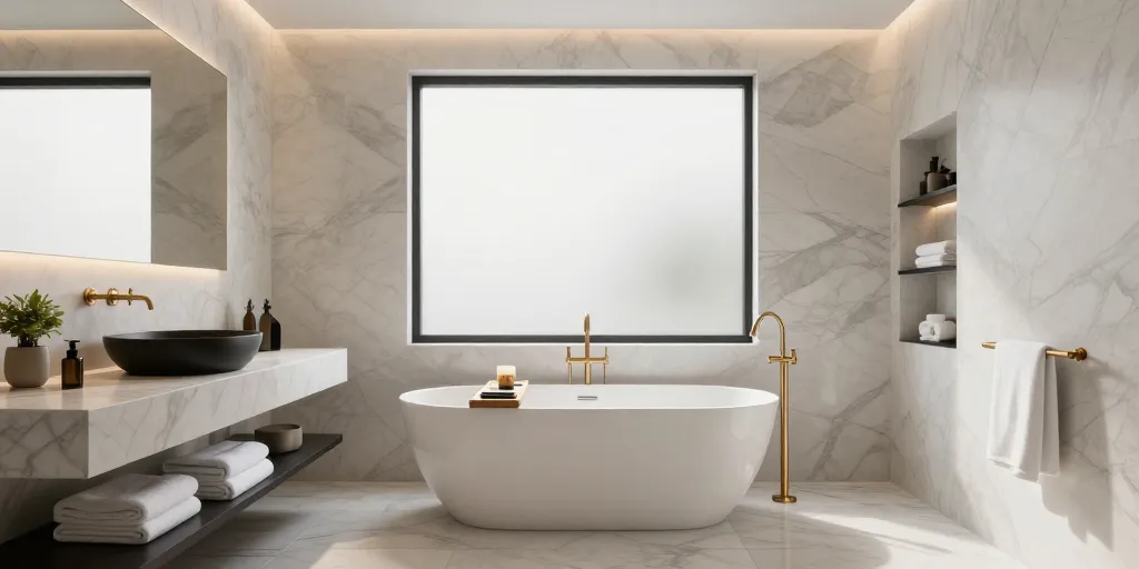 Idée déco salle de bain : inspirations et tendances pour créer un espace moderne et élégant