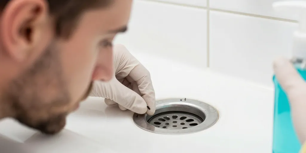 Petit ver noir salle de bain : les solutions pour s’en débarrasser ?