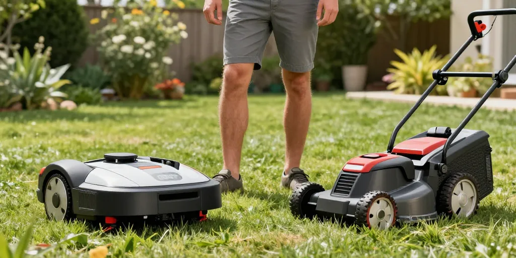 Tondeuse Automatique vs Tondeuse Classique : Quelles Différences ?