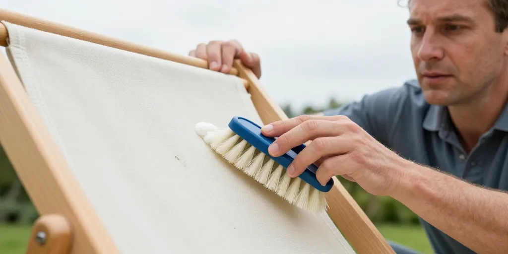 Entretien chaise longue en toile : ce que la matière de votre toile change vraiment à la méthode de nettoyage