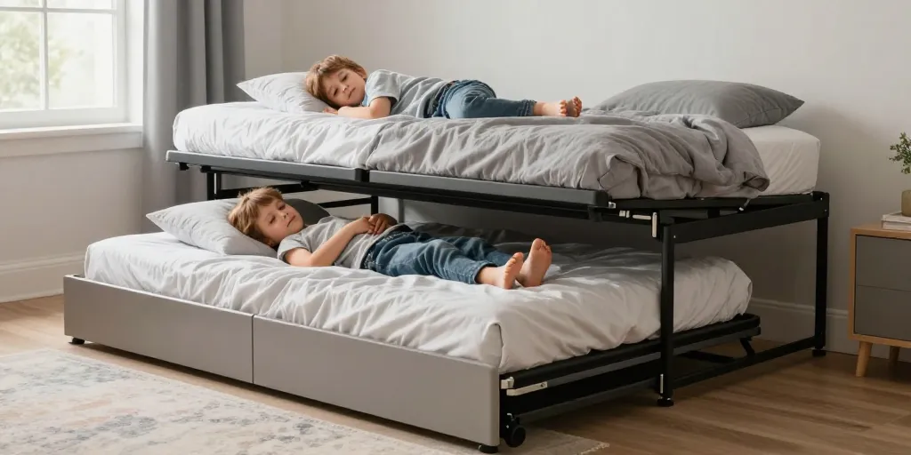 Lit gigogne enfant : pourquoi le confort quotidien prime sur le gain de place