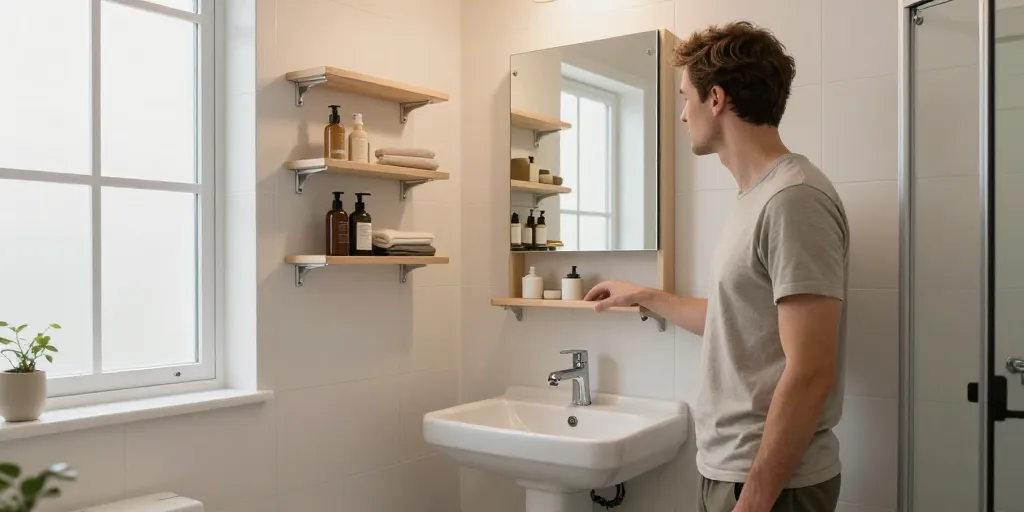 Petites salle de bain et toilettes : les astuces pour gagner de la place