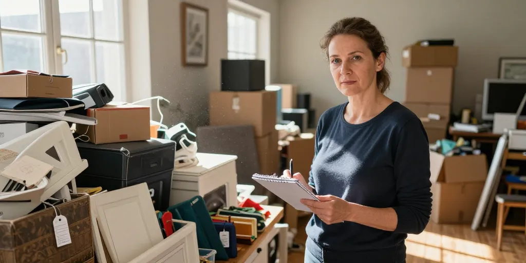 comment organiser vide maison
