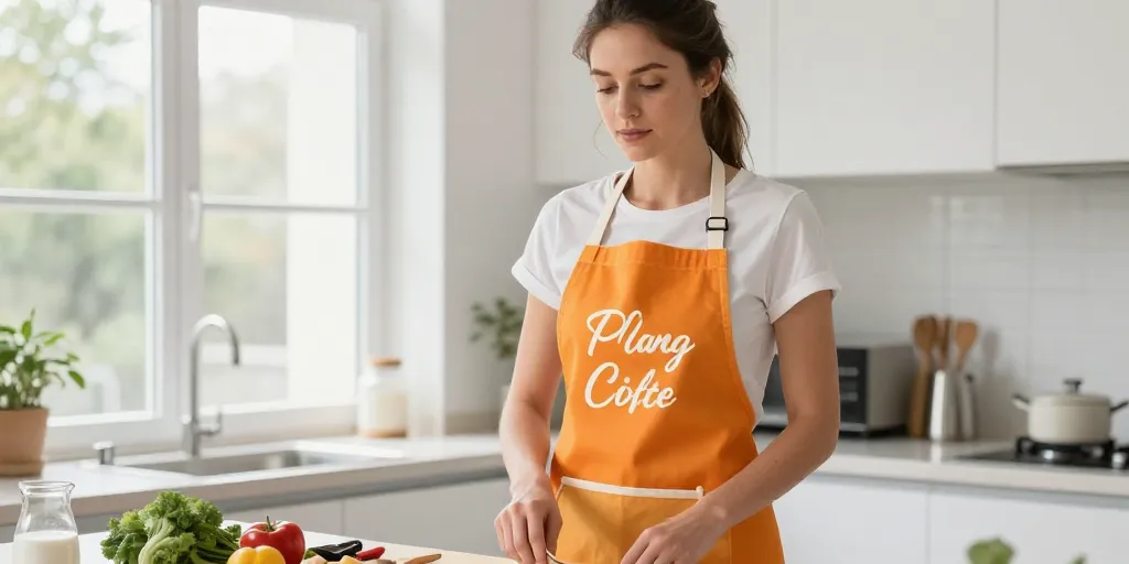 Le tablier personnalisé, entre objet du quotidien et cadeau déco original
