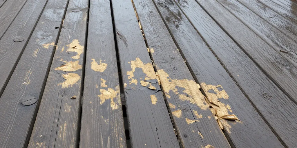 Que faire lorsque le bois extérieur d’un chalet est devenu gris ou terni ?
