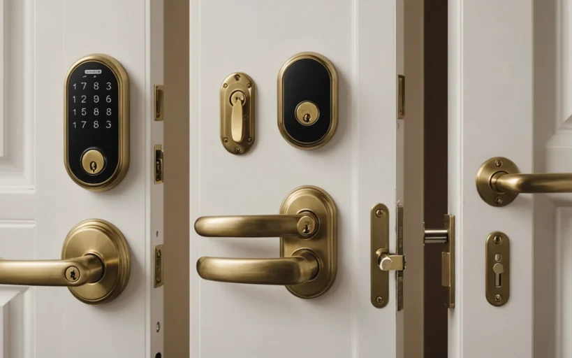 3 différents types de serrures pour sécuriser votre domicile