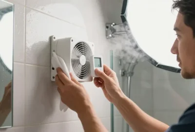 aération salle de bains sans fenêtre