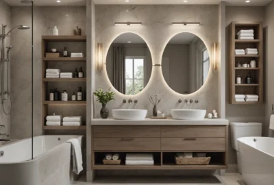 petite salle de bain avec toilette