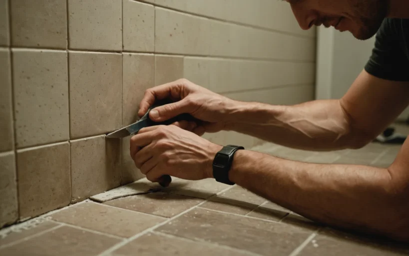 astuce pour décoller des plinthes carrelage