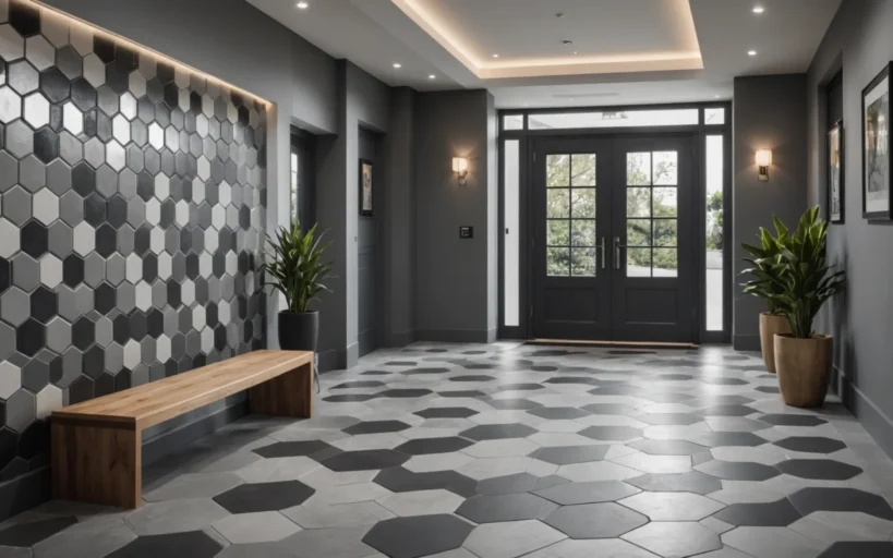 carrelage pour l'entrée