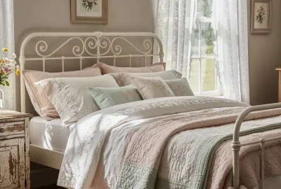 chambre shabby campagne