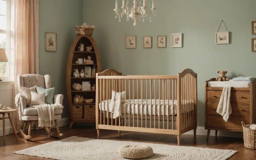 Comment aménager la chambre de bébé au design vintage ?