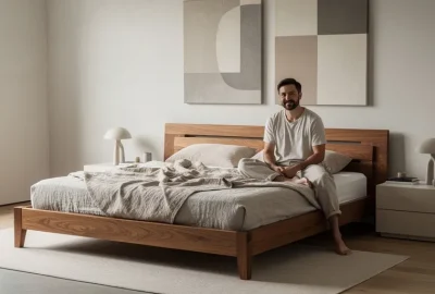 Comment intégrer un lit artisanal dans un intérieur contemporain