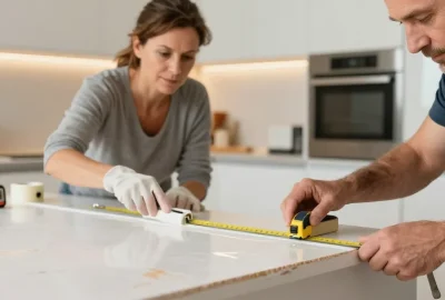 comment rénover plan de travail cuisine