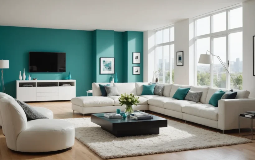 couleur de mur pour meubles blancs