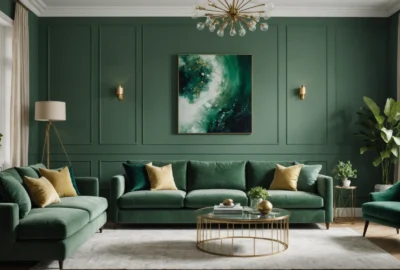 nuancier peinture vert
