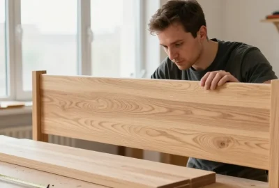 faire une tete de lit en bois