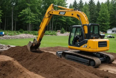 Intégrer la mini excavation dans l'aménagement extérieur