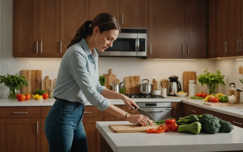hauteur plan de travail cuisine