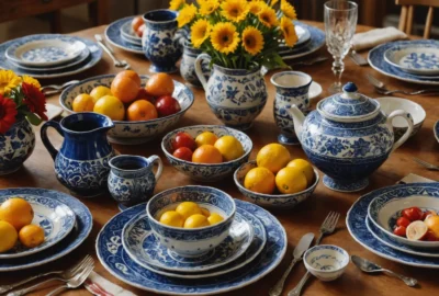 vaisselle provençale traditionnelle