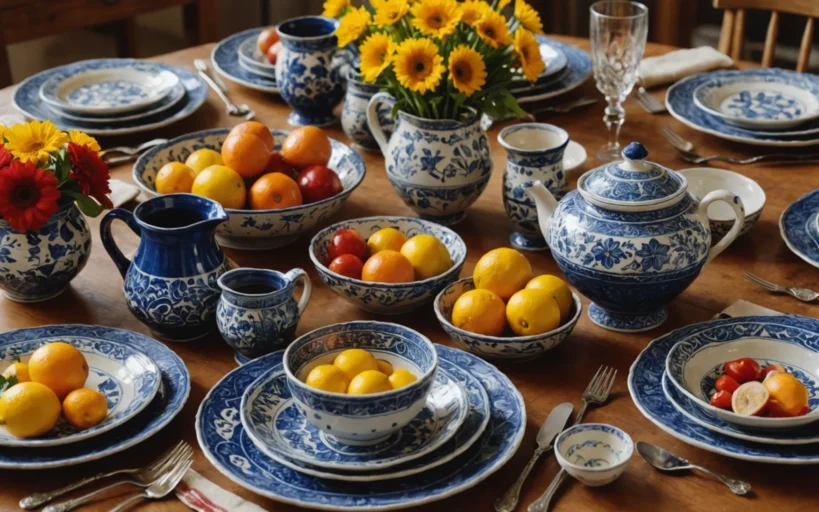 vaisselle provençale traditionnelle