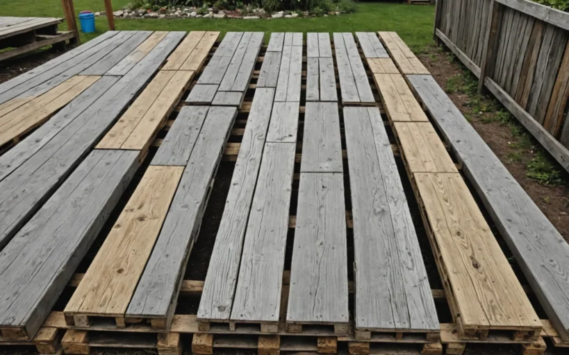 terrasse en palette durée de vie