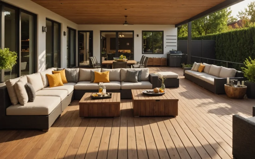 Quels sont les meilleurs types de bois pour une terrasse extérieure?