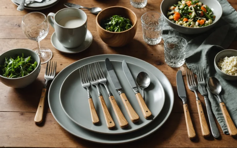 nettoyer des couverts en argent