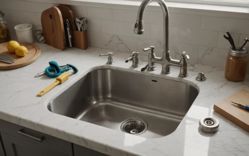 boucher trou robinet autoperceur